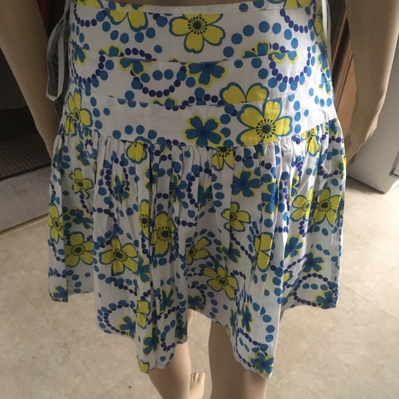 Apollo Bright Flowery Mini Skirt - Picture 2 of 4